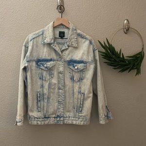 Wild Fable Oversized Light Jean Jacket